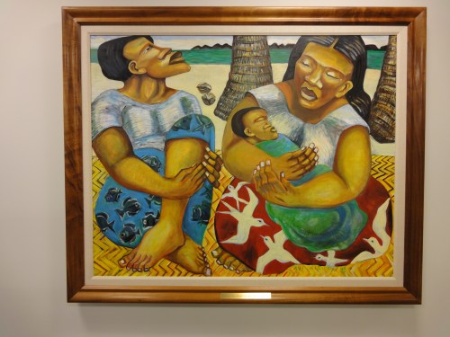 Original painting by Avi Kiriaty entitled "ohana".