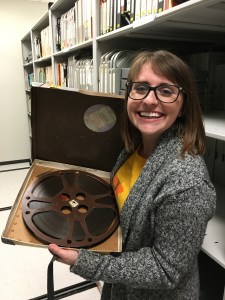 Roselani Media Preservation Intern Sarah Smith